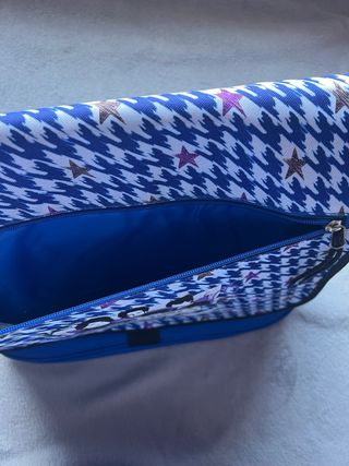 Bolso Maletín Jonas Brothers Azul cremalleras