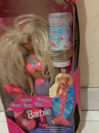 Barbie Sirena Magiche Bolle Mattel