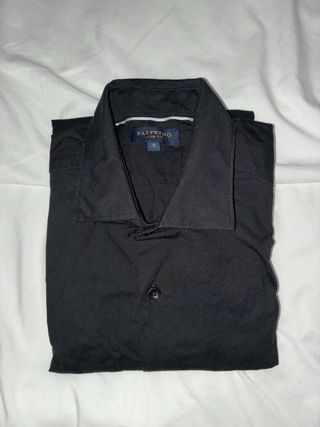 Camisa Vestir PATPRIMO Slim Fit Talla S Negra