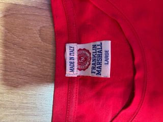 Camiseta Franklin Marshall Roja