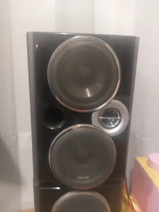 Altavoces Thomson Negros