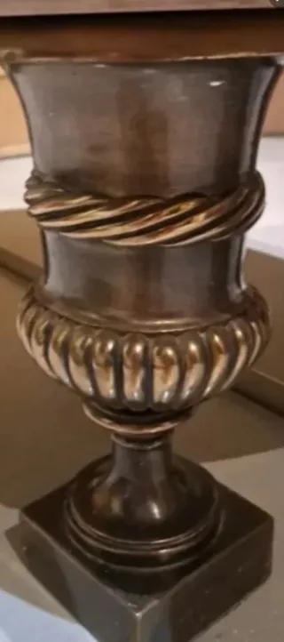 Mueble de entrada madera y cristal