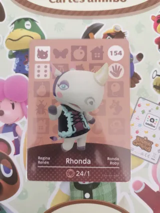 Amiibo Animal Crossing 154 Ronda
