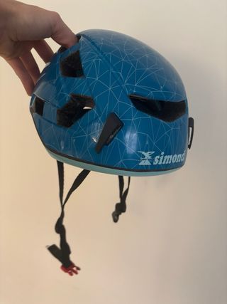 Casco de escalada Simond azul