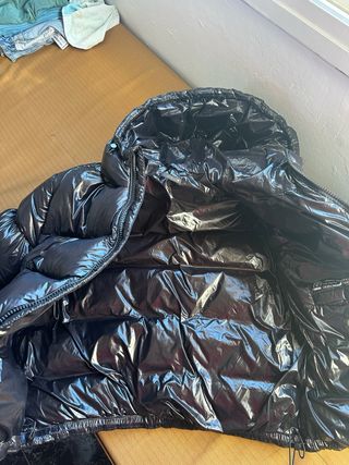 Chaqueta acolchada Zara negra