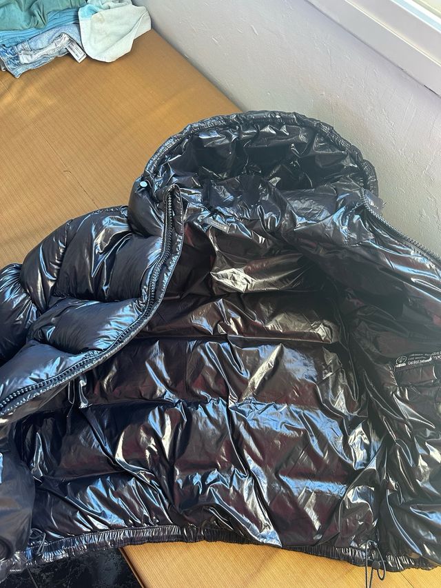 Chaqueta acolchada Zara negra