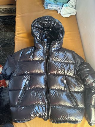 Chaqueta acolchada Zara negra