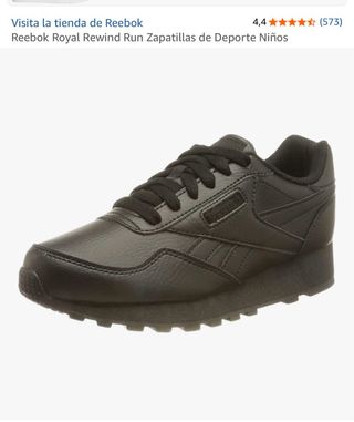 Reebok Royal Rewind Run Niño Negro
