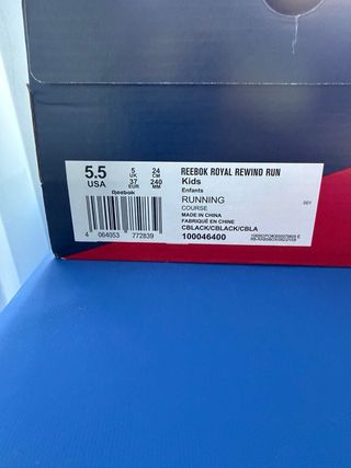 Reebok Royal Rewind Run Niño Negro