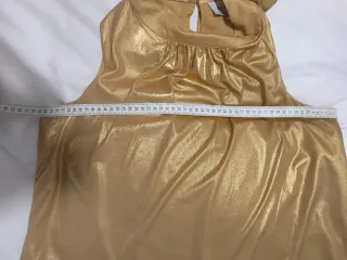 Camisa Niza dorada fiesta talla 44