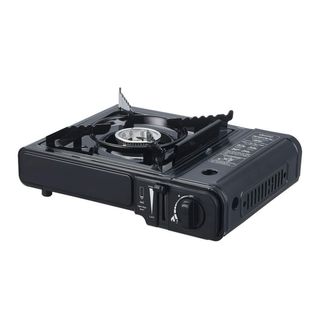 Fornello a gas, cartuccia regalo e valigia