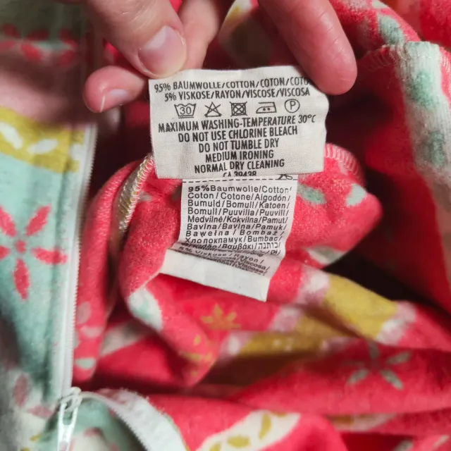 Sacco nanna neonato a righe Cotone