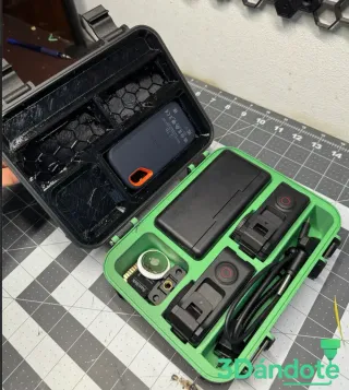 Caja Dura para 2 DJI Osmo Action 4/5