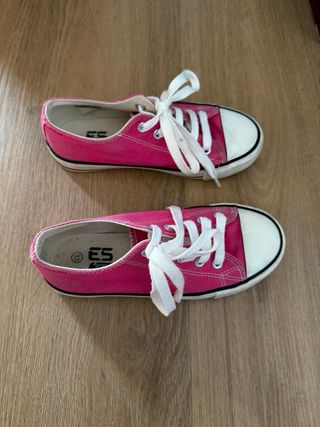 Sneakers rosa ES sport n.33 - stile Converse