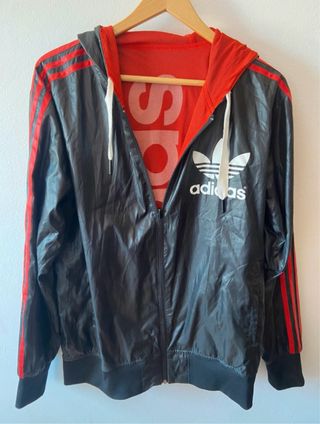 Chaqueta Adidas con capucha y cremallera de Hombre
