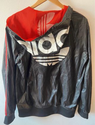 Chaqueta Adidas con capucha y cremallera de Hombre