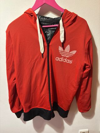 Chaqueta Adidas con capucha y cremallera de Hombre