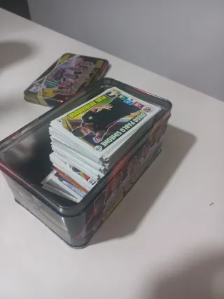 Lote de 3 latas cromos Adrenalyn XL