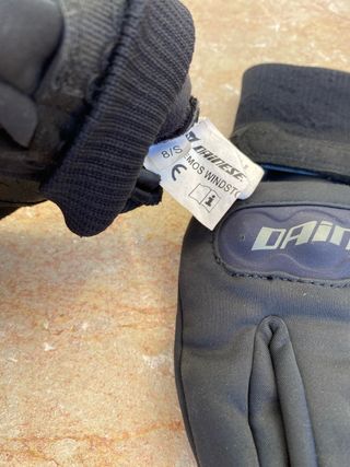 Guantes Dainese DEMOS WINDSTOPPER Talla 8/S