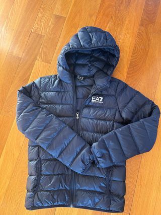 Chaqueta plumífero EA7 Emporio Armani Azul 176 cm