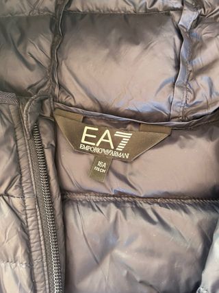 Chaqueta plumífero EA7 Emporio Armani Azul 176 cm