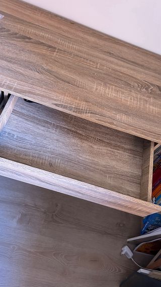 Escritorio moderno madera y metal