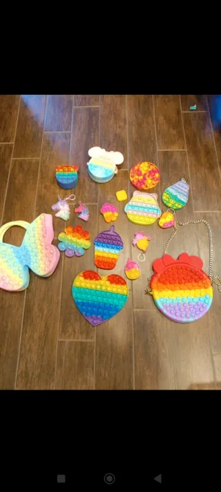 Lotto Fidget Toys Pop It Arcobaleno