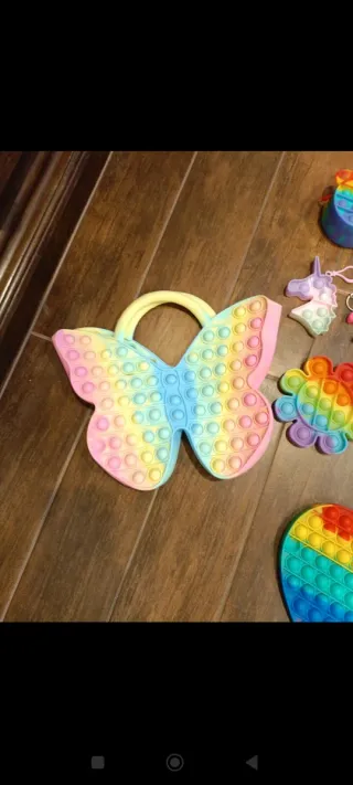 Lotto Fidget Toys Pop It Arcobaleno