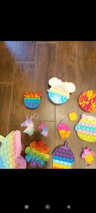 Lotto Fidget Toys Pop It Arcobaleno