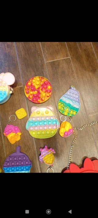 Lotto Fidget Toys Pop It Arcobaleno