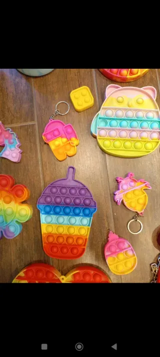 Lotto Fidget Toys Pop It Arcobaleno