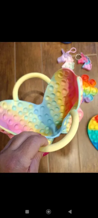 Lotto Fidget Toys Pop It Arcobaleno