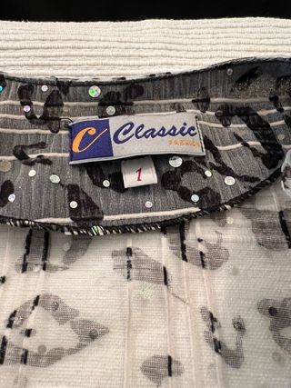 Blusa y chaqueta Vintage Brillante A