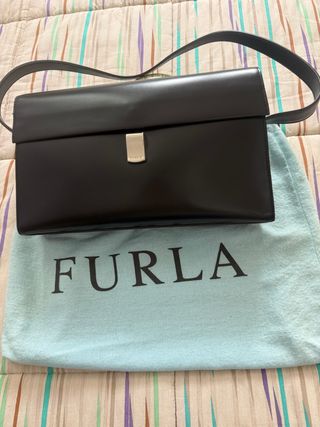 Borsa a spalla Furla nera