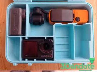 Estuche Protector Cámaras DJI Action y Pocket