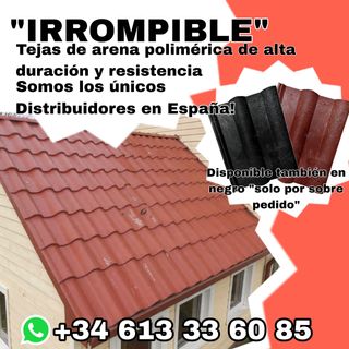 Tejas de Arena Polimérica IRROMPIBLE