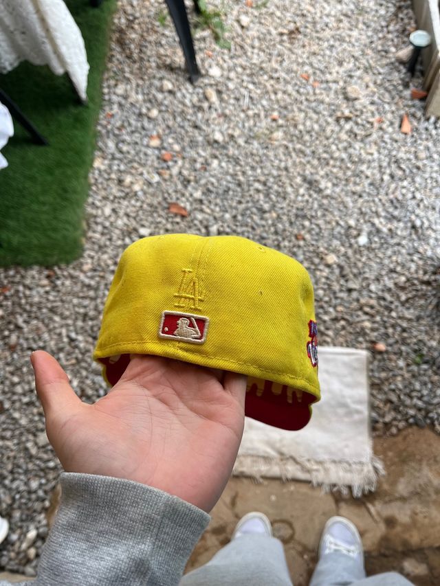 Gorra New Era Amarilla LA Dodgers