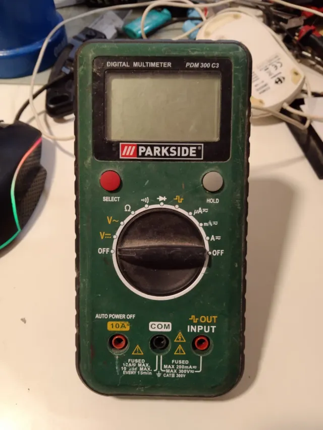 Multímetro Parkside PDM 300 C3