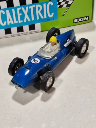Scalextric cooper azul oscuro