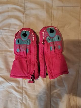 Manoplas Nieve Niños 1-3 Años aprox