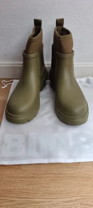 Botas Bimba y Lola Talla 39 Verde Oliva