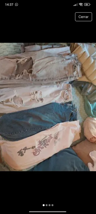 Lote de pantalones  Tallas desde la 36 a la 40