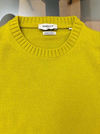 Maglione Markup Lana Giallo XL