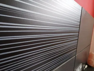 Cabecero y mesitas de matrimonio madera