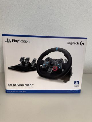 Logitech G29 Driving Force - Volante y Pedales ps5