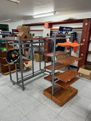 Mobiliario Tienda Islas Expositoras Madera