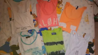 Lote 5 Camisetas Tirantes Mujer