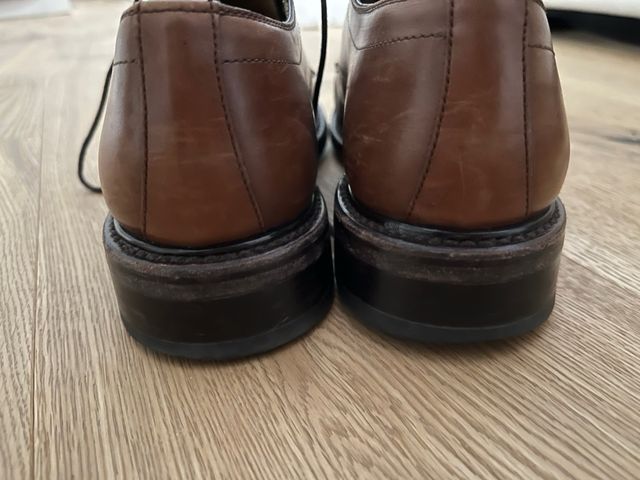 Zapatos Asthon&Allen Marrones Talla 40