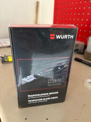 Coltello Wurth Trapezio con 10 inserti