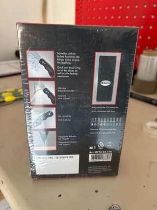 Coltello Wurth Trapezio con 10 inserti